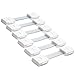 Child Locks for Kitchen Cabinets, Baby Proof Drawers, Toilet, Fridge, White 6 Pc
