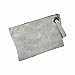 Hunputa Women Leather Handbag Clutch Evening Bag Simple Retro Envelope Package (Gray)