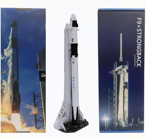 LATUROP SpaceX Dragon + STRONGBACK 1/233 Diecast Rocket Model Set