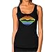 Gay Pride Rainbow Lips Love No Limits Women Tank Top
