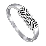 TENGL Fitbit Flex 2 Accessory Bands Bracelet Stainless Steel Metal Bangle with Newest Unique Magnetic Adsorption Switch Design Wristbands for Fitbit Flex 2