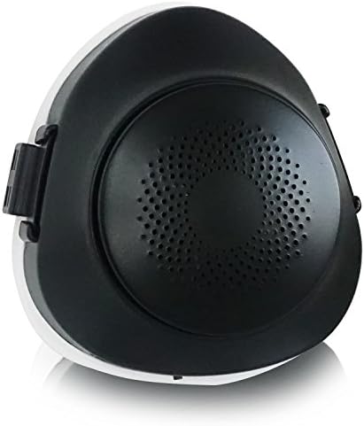 EPActive Fresh Air Purifying Mask N95/N99 Anti-Pollution Respirator with Active Fan for Prevention of PM 2.5, Odor, Dust, Smoke, Pollen, Mold, Allergen, Bacteria (Adult Medium, Black)