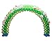 GuassLee 100pcs Balloon Ring Clips for Balloon Arch and Balloons Column Stand Party Decoration Accessory Balloon Buckle Clear
