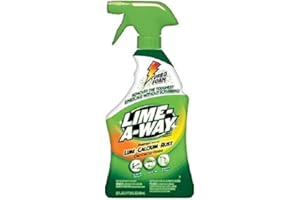 Lime-A-Way Bathroom Cleaner, Removes Lime Calcium Rust 32 Oz (Pack of 4)