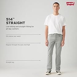 Levi's Men's 514 Straight Fit Cut Jeans