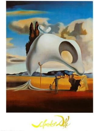 Atavistic Vestiges after the Rain, 1934 Art Poster Print by Salvador Dalí, 24x32