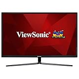 ViewSonic VX3211-4K-MHD 32 Inch Widescreen 4K Monitor with 99% sRGB Color Coverage HDMI VGA and DisplayPort