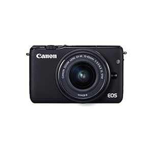 Canon EOS M10 Mirrorless Camera Kit with EF-M 15-45mm Image Stabilization STM Lens Kit