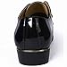 Z-joyee Mens Patent Leather Tuxedo Dress Shoes Lace up pointed Toe Oxfords Formal Wedding Shoes