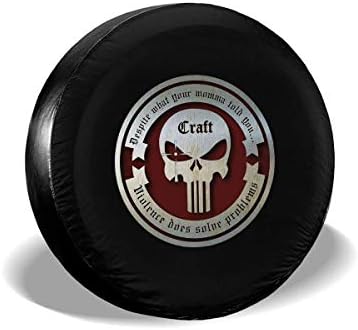 Ksiwre Universal Fit Spare Tire Cover 14"-17" Waterproof Tire Cover Chris Kyle Frog