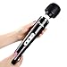 Personal Wand Massager Cordless Waterproof Body Wand Massager Handheld Electric USB Rechargeable Portable Massager for Woman Muscle Aches and Sport Recovery 10 Powerful Vibration Speed (Black)