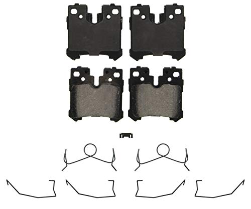 Wagner QS ZD1283 Disc Brake Pad Set, Chamfered Edges for Smooth, Quiet Stops, F…