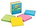 Post-it Super Sticky Notes Evernote Collection 3 x 3 Inches 90 Sheets, Assorted Colors, 4 Pads per Pack (654-4SSM-EV)
