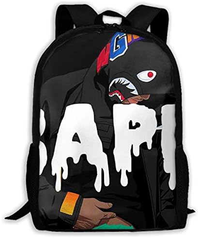 Sunmoonet Bape 3 Backpack College School Travel Bags Waterproof Shoulder Backpacks for Men Women