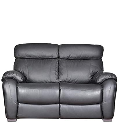 DOUBLE SEATER MANUAL RECLINER SOFA BY TYCHI (GREY)