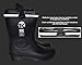 RK Mens Insulated Waterproof Fur Interior Rubber Sole Winter Snow Cold Weather Rain Boots