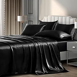 P Pothuiny Satin Sheets King