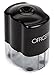 OfficePro Electric Pencil Sharpener - Helical Steel Blade Sharpens All Pencils Including Color, Auto-Stop Feature, Ultra-Portable - Batteries Included