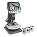 Celestron – Real 3D Bugs in Clear Resin – 4pc Set Includes Hornet, Black Camellia, Rose Chafer, and Spider – Perfect for Science Eduction and Classroom – Use with Digital and Stereo Microscopes
