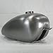 Sporty Frisco P Nut Peanut Wassell Style Motorcycle Custom Gas Tank MID Tunnel - Early Bayonet Cam Style Bung for Gas Cap - Steel - 1.8 Gallon - Harley Sportster Chopper Bobber Cafe Racer Fuel Cell