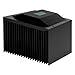 ARCTIC Alpine AM4 Passive - Silent CPU Cooler for AMD Socket AM4, Easy installation and long service life, 99 x 70 mm - Black