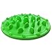TanTok Forest Adventure Design Dog Bowl Anti-chocking & Slow Food Dog Bowl - Silicone Pizza Design & Interesting Training Feeder - The Weight-loss Pet Bowl, Non-slip Base, Green
