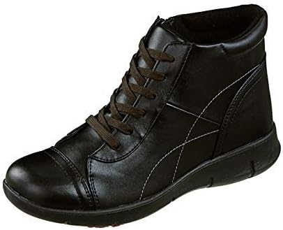 Amazon ビーグル 婦人靴 レディース 4e 冬靴 Nb526 防寒 B526wp ブラック ガラス繊維 ピンスパイク ブーツ ブーティ