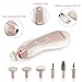BROADCARE Electric Manicure Pedicure Kit 6 in 1 Cordless Nail File Drill Professional Nail Care Set