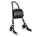 INNOGLOW Motorcycle Black Detachable Solid Steel Sissy Bar and Passenger Backrest for Harley Sportster XL 883 1200 2004-2018