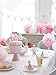 Talking Tables Pink And Gold Party Supplies Tutu Cake Topper | Great For Girl Baby Shower And Girls Party | Pink Gold, 12 Pack