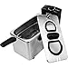 Chef Buddy Stainless Steel Electric Deep Fryer, 3-1/2-Liter