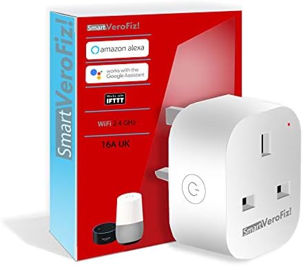 Smart Plug 2019 WiFi UK 16A for Alexa Google Home IFTTT Smart Life - Smart VeroFiz