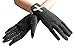 Summer Women Dots Sun Uv Protection Outdoor Cotton Driving Gloves,Black