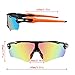 Duco POLARIZED Sports Sunglasses Cycling Glasses With 5 Interchangeable Lenses 0028
