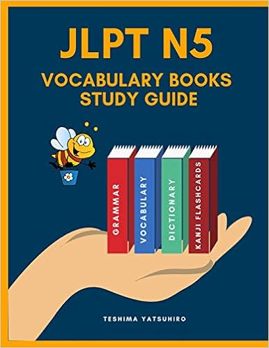 Amazon Com Jlpt N5 Vocabulary Books Study Guide Full Japanese Vocabulary Kanji Hiragana And Romaji Flashcards With English Dictionary For Quick Study Japanese To Remember And Practice Books For Beginners 9781090933799 Yatsuhiro