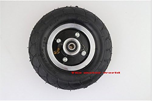 Electric Scooter Tyre With Wheel Hub 8" Scooter 200x50 Tyre Inflation Electric Vehicle Aluminium Alloy Wheel Pneumatic Tire