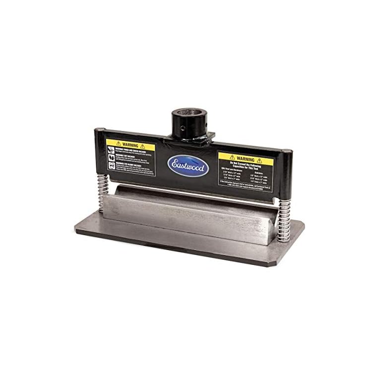 Eastwood Press Brake Attachment for Standard 12/20 Ton Hydraulic Shop