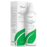 Body Acne Spray Treatment with Tea Tree Oil and Salicylic Acid for Men, Women, and Teens - Powerful Non-Prescription Strength Exfoliating Spray for All Skin Types - 2.5% Benzoyl Peroxide