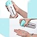 Cosmetic Container 4in1 Refillable Travel Lotion Bottles Set Reusable Cosmetic Dispenser for Travel and Camping with Compressed Travel Towel from ColorCoral