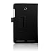 Infiland Acer Iconia Tab 8 A1-840FHD Case, Folio PU Leather Slim Stand Cover with Multi-Angle Stand fit for Acer Iconia A1-840 FHD 8 inch tablet (Acer Iconia A1-840 FHD tablet, Black)