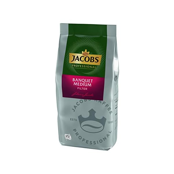 Jacobs Professional Banquet Medium Filterkaffee, Gemahlener Kaffee 1kg, mild, Intensität 3/5 – Bild 3