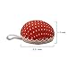 Chris.W Fabric Coated Wrist Wearable Sewing Pin Cushions Needles Pincushions for Handy Needlework DIY Craft, Pack of 2(Red Dot + Blue Flower)