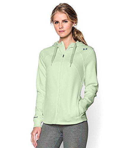 Under-Armour-Womens-UA-ColdGear-Infrared-Isa-Full-Zip-Hoodie-Medium-SUGAR-MINT