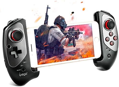 Winkeyes Mobile Gamepad Wireless Moblie Game Controller Retractable Bluetooth Gaming Controller Support Android 6.0 & iOS11.0 or Above, Android iOS Mobile Phone Tablet/Smart TV
