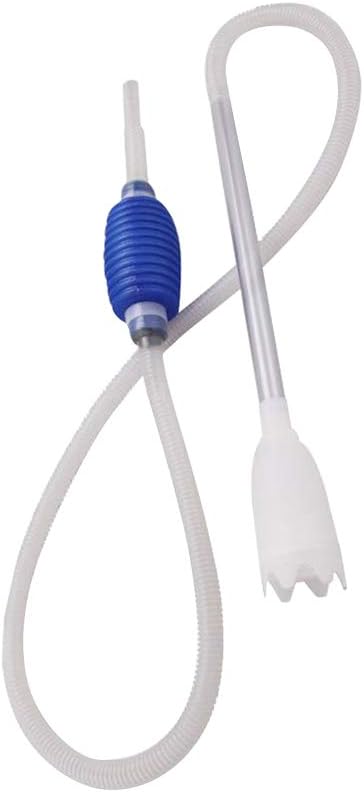 POPETPOP Aquarium Manual Gravel Cleaner, Aquarium Siphon Vacuum Pump for Water Changing and Sand Cleaning, Fish Tank Gravel Cleaner Tool