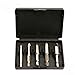 Drillpro Damaged Screw Remover Extractor Set by Mring Set Screwdriver Bit Sets Screw Remover Drill 1/4'' Hex Shank ( 5PCS )