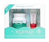 Kopari Coconut TLC Kit - Includes 2.5 oz Moisturizing Coconut Melt and .35 oz Hydrating Lip Glossy