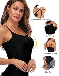 Womens Tank Tops Adjustable Strap Camisole with