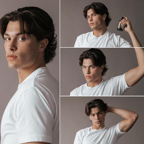 LBOYLOVE® Sea Salt Spray for Hair, Men's Texturizing Surf Spray for Adding Volume & Texture, Hair Volume for Men, Light Hold & Natural Finish, Ideal for All Hair Types & Lengths, 100ml/3.38 fl.oz.