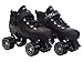 Pacer Black Mach-5 GTX500 Quad Speed Roller Skates w/ 2 Pair of Laces (Gray & Black)